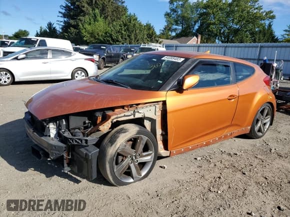 ✅ 2013 Hyundai Veloster Turbo • VIN: KMHTC6AE4DU173659 • Lot: 64088483. Wystawiony na Copart z przebiegiem 111 918 mil. Bezpłatny archiwum sprzedaży aukcyjnych z USA i szczegółowy raport historii pojazdu na DreamBid. Zdjęcie 1.