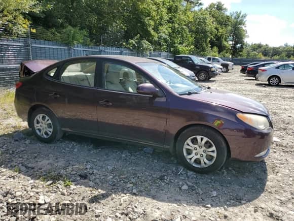 2009 Hyundai Elantra GLS z VIN KMHDU46DX9U758372, wystawiony jako Copart lot #68888774 z przebiegiem 105 190 mil mil oraz Szkoda całkowita • Salvage title. Historia ofert i sprzedaży dostępna na DreamBid. Obrazek 4.