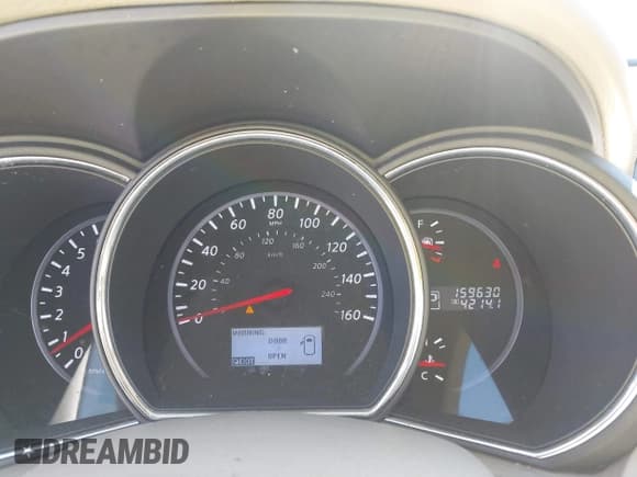 ✅ 2012 Nissan Murano SV • VIN: JN8AZ1MW7CW225908 • Lot: 43010345. Listed on IAAI with 159,630 mi. Free auction sales archive from the USA and detailed vehicle history report at DreamBid. Image 7.