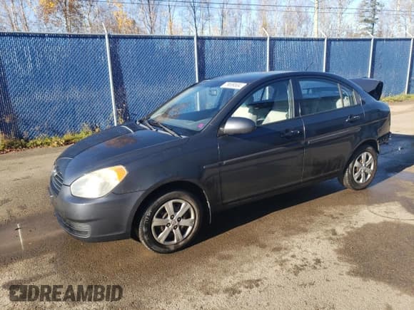 ✅ 2009 Hyundai Accent L • VIN: KMHCN45C49U329827 • Лот: 79699504. Опубликован ранее на Copart с пробегом 58 406 миль. Бесплатный доступ к архиву аукционных продаж из США и подробный отчёт об истории автомобиля на DreamBid. Изображение 1.