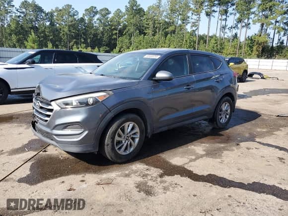 2017 Hyundai Tucson SE with VIN KM8J23A47HU510010, listed as a Copart auction lot 80408255 with Not provided miles and Salvage title. Bid and sale history available at DreamBid. Image 1.