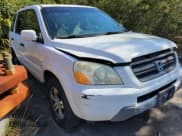 ✅ 2004 Honda Pilot EX • VIN: 2HKYF18404H549771 • Lot: 41710359. Listed on IAAI with Not provided. Free auction sales archive from the USA and detailed vehicle history report at DreamBid. Image 2.