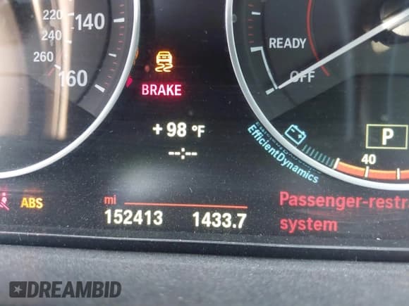 ✅ 2014 BMW 4 Series 435i • VIN: WBA3R1C58EK190431 • Lot: 43119533. Listed on IAAI with 152,413 mi. Free auction sales archive from the USA and detailed vehicle history report at DreamBid. Image 15.