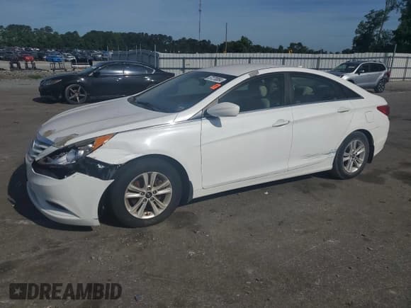 ✅ 2013 Hyundai Sonata GLS • VIN: 5NPEB4AC6DH616360 • Lot: 57270084. Listed on Copart with 37,289 mi. Free auction sales archive from the USA and detailed vehicle history report at DreamBid. Image 1.