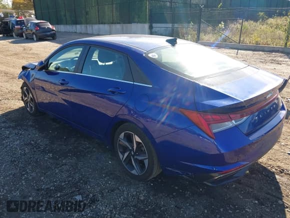 ✅ 2021 Hyundai Elantra SEL • VIN: 5NPLN4AG4MH026286 • Lot: 43482668. Listed on IAAI with 128,375 mi. Free auction sales archive from the USA and detailed vehicle history report at DreamBid. Image 3.