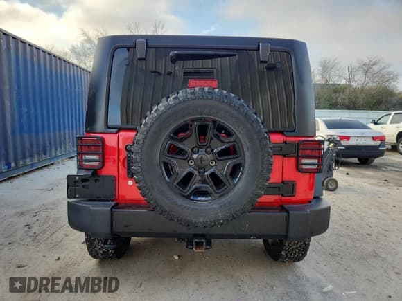 ✅ 2015 Jeep Wrangler Unlimited Sport • VIN: 1C4BJWDG3FL673436 • Lot: 90598515. Listed on Copart with 98,028 mi. Free auction sales archive from the USA and detailed vehicle history report at DreamBid. Image 6.