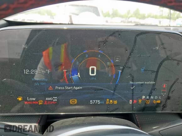 2025 Chevrolet Equinox AWD RS с VIN 3GNAXTEG5SL214390, выставлен на аукционе Copart как лот 63791235 с пробегом 5 775 миль миль и Списание • Salvage title. История ставок и продаж доступна на DreamBid. Изображение 9.