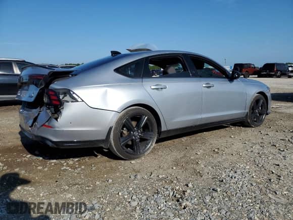 2024 Honda Accord Sport-L with VIN 1HGCY2F74RA041763, listed as a Copart auction lot 69959845 with 23,646 mi miles and Salvage title. Bid and sale history available at DreamBid. Image 3.
