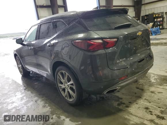 2019 Chevrolet Blazer Premier with VIN 3GNKBFRS8KS687967, listed as a Copart auction lot 68461235 with 122,724 mi miles and Salvage title. Bid and sale history available at DreamBid. Image 2.