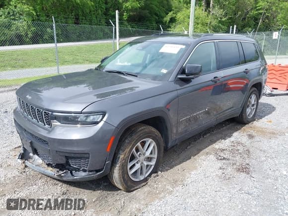 ✅ 2023 Jeep Grand Cherokee Laredo • VIN: 1C4RJKAG1P8710032 • Lot: 42241432. Listed on IAAI with 20,680 mi. Free auction sales archive from the USA and detailed vehicle history report at DreamBid. Image 2.