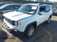 ✅ 2017 Jeep Renegade Latitude • VIN: ZACCJBBB7HPF40486 • Lot: 43867596. Listed on IAAI with 74,748 mi. Free auction sales archive from the USA and detailed vehicle history report at DreamBid. Image 2.