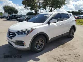 2017 Hyundai Santa Fe 2.4L с VIN 5XYZT3LB1HG411524, выставлен на аукционе Copart как лот 82513705 с пробегом 144 860 миль миль и Списание • Salvage title. История ставок и продаж доступна на DreamBid. Изображение 1.