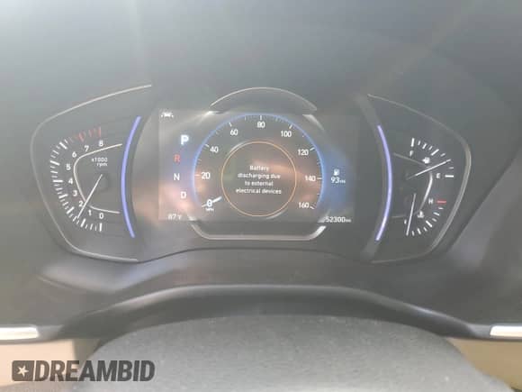 2020 Hyundai Santa Fe Limited с VIN 5NMS53AD1LH224167, выставлен на аукционе Copart как лот 70745225 с пробегом 52 300 миль миль и Списание • Salvage title. История ставок и продаж доступна на DreamBid. Изображение 9.