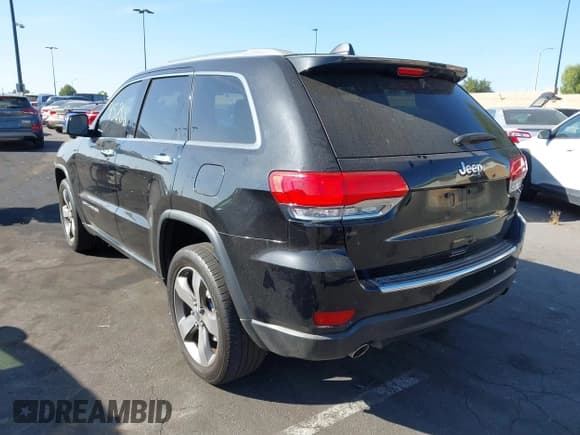 ✅ 2014 Jeep Grand Cherokee Limited • VIN: 1C4RJEBG3EC543053 • Lot: 43595288. Listed on IAAI with 155,806 mi. Free auction sales archive from the USA and detailed vehicle history report at DreamBid. Image 3.