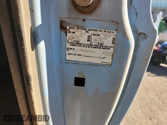 ✅ 1979 Ford Bronco • VIN: U15HLEC3342 • Lot: 85418255. Listed on Copart with 91,870 mi. Free auction sales archive from the USA and detailed vehicle history report at DreamBid. Image 13.