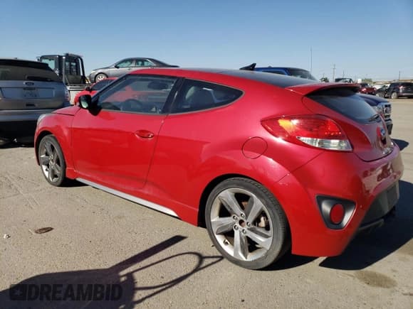 ✅ 2013 Hyundai Veloster Turbo • VIN: KMHTC6AE4DU104745 • Lot: 42823685. Wystawiony na Copart z przebiegiem Nie podano. Bezpłatny archiwum sprzedaży aukcyjnych z USA i szczegółowy raport historii pojazdu na DreamBid. Zdjęcie 2.