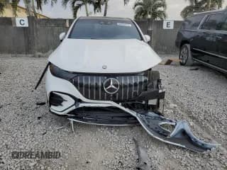 ✅ 2024 Mercedes-Benz EQE SUV • VIN: 4JGGM5DB0RA016987 • Лот: 83887014. Опубликован ранее на Copart с пробегом Не указан. Бесплатный доступ к архиву аукционных продаж из США и подробный отчёт об истории автомобиля на DreamBid. Изображение 5.