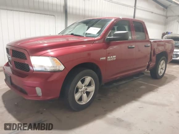 ✅ 2015 Ram 1500 Tradesman • VIN: 1C6RR7FT0FS657165 • Lot: 42736049. Listed on IAAI with 160,236 mi. Free auction sales archive from the USA and detailed vehicle history report at DreamBid. Image 2.