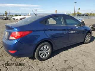 2016 Hyundai Accent SE с VIN KMHCT4AE8GU031307, выставлен на аукционе Copart как лот 81273745 с пробегом 162 248 миль миль и Списание • Salvage title. История ставок и продаж доступна на DreamBid. Изображение 3.