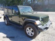 ✅ 2022 Jeep Wrangler Unlimited Sport S • VIN: 1C4HJXDG4NW249924 • Lot: 43383160. Listed on IAAI with 43,361 mi. Free auction sales archive from the USA and detailed vehicle history report at DreamBid. Image 1.