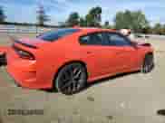 2021 Dodge Charger R/T with VIN 2C3CDXCTXMH574725, listed as a Copart auction lot 84884645 with 39,093 mi miles and Salvage title. Bid and sale history available at DreamBid. Image 3.