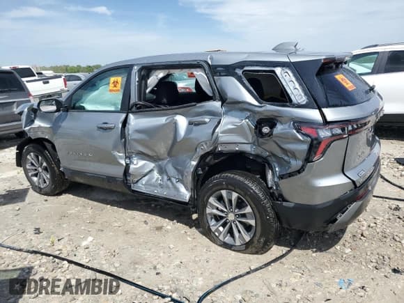 ✅ 2025 Chevrolet Equinox AWD LT • VIN: 3GNAXPEGXSL103762 • Lot: 56555695. Wystawiony na Copart z przebiegiem Nie podano. Bezpłatny archiwum sprzedaży aukcyjnych z USA i szczegółowy raport historii pojazdu na DreamBid. Zdjęcie 2.