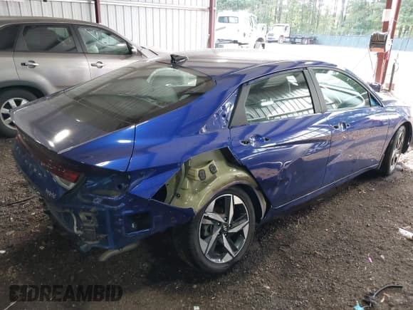 ✅ 2023 Hyundai Elantra Limited • VIN: KMHLN4AJ0PU052319 • Lot: 43292819. Listed on IAAI with 54,808 mi. Free auction sales archive from the USA and detailed vehicle history report at DreamBid. Image 4.