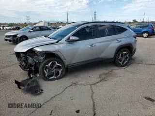 2023 Hyundai Tucson SEL Convenience with VIN KM8JFCA19PU089786, listed as a Copart auction lot 81643435 with 28,778 mi miles and Salvage title. Bid and sale history available at DreamBid. Image 1.