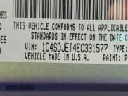 ✅ 2014 Dodge Durango Citadel • VIN: 1C4SDJET4EC331577 • Lot: 40923796. Listed on IAAI with 83,154 mi. Free auction sales archive from the USA and detailed vehicle history report at DreamBid. Image 9.