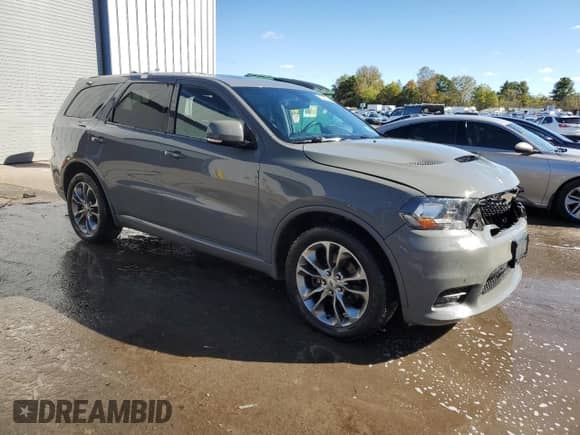 2020 Dodge Durango R/T with VIN 1C4SDJCT2LC346966, listed as a Copart auction lot 85900665 with 88,939 mi miles and Salvage title. Bid and sale history available at DreamBid. Image 4.
