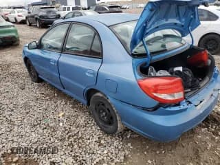 ✅ 2005 Kia Rio • VIN: KNADC125156375937 • Lot: 45710075. Listed on Copart with 114,050 mi. Free auction sales archive from the USA and detailed vehicle history report at DreamBid. Image 2.