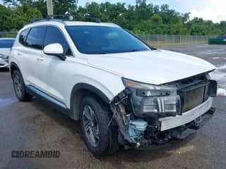 2022 Hyundai Santa Fe SEL with VIN 5NMS24AJ1NH406538, listed as a IAAI auction lot 42691940 with 49,561 mi miles and . Bid and sale history available at DreamBid. Image 1.