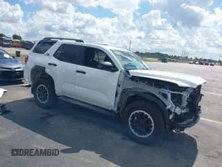 ✅ 2025 Toyota 4Runner TRD Sport Premium • VIN: JTEVA5BR7S5007587 • Lot: 43510362. Listed on IAAI with 9,487 mi. Free auction sales archive from the USA and detailed vehicle history report at DreamBid. Image 1.