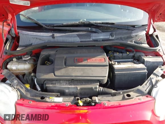 ✅ 2015 FIAT 500 Sport • VIN: 3C3CFFBR2FT623517 • Lot: 42827245. Listed on IAAI with 89,189 mi. Free auction sales archive from the USA and detailed vehicle history report at DreamBid. Image 10.