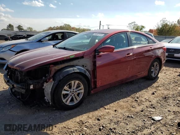 ✅ 2013 Hyundai Sonata GLS • VIN: 5NPEB4AC1DH741329 • Lot: 76087514. Listed on Copart with 141,967 mi. Free auction sales archive from the USA and detailed vehicle history report at DreamBid. Image 1.