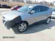 2010 Hyundai Tucson GLS with VIN KM8JUCAC2AU078658, listed as a IAAI auction lot 41726534 with 140,155 mi miles and . Bid and sale history available at DreamBid. Image 2.