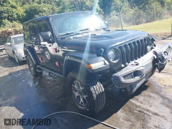 ✅ 2020 Jeep Wrangler Unlimited Rubicon • VIN: 1C4HJXFG6LW118200 • Lot: 43092886. Listed on IAAI with 74,353 mi. Free auction sales archive from the USA and detailed vehicle history report at DreamBid. Image 1.