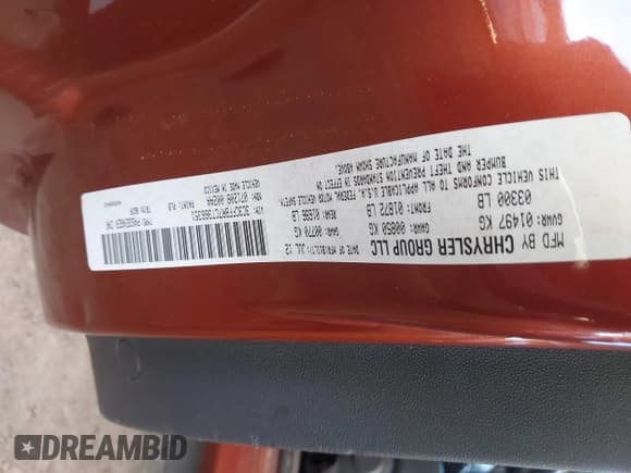 ✅ 2012 FIAT 500 Sport • VIN: 3C3CFFBR7CT366351 • Лот: 43359851. Опубликован ранее на IAAI с пробегом Не указан. Бесплатный доступ к архиву аукционных продаж из США и подробный отчёт об истории автомобиля на DreamBid. Изображение 9.