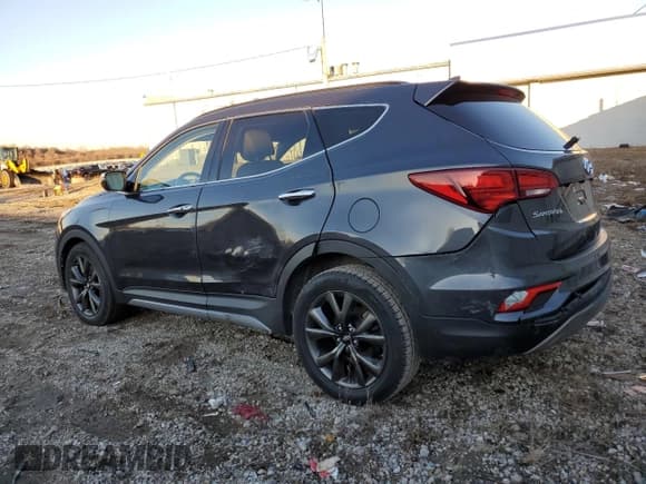 ✅ 2017 Hyundai Santa Fe Ultimate • VIN: 5XYZWDLA7HG483753 • Лот: 40912203. Опубликован ранее на Copart с пробегом 74 356 миль. Бесплатный доступ к архиву аукционных продаж из США и подробный отчёт об истории автомобиля на DreamBid. Изображение 2.