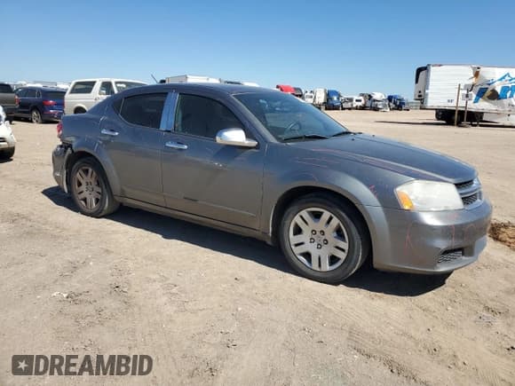 ✅ 2012 Dodge Avenger SE • VIN: 1C3CDZAB5CN259150 • Лот: 73020794. Опубликован ранее на Copart с пробегом 135 939 миль. Бесплатный доступ к архиву аукционных продаж из США и подробный отчёт об истории автомобиля на DreamBid. Изображение 4.
