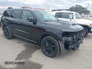 ✅ 2018 Dodge Durango GT • VIN: 1C4RDHDG2JC184018 • Lot: 43700409. Listed on IAAI with 175,644 mi. Free auction sales archive from the USA and detailed vehicle history report at DreamBid. Image 1.