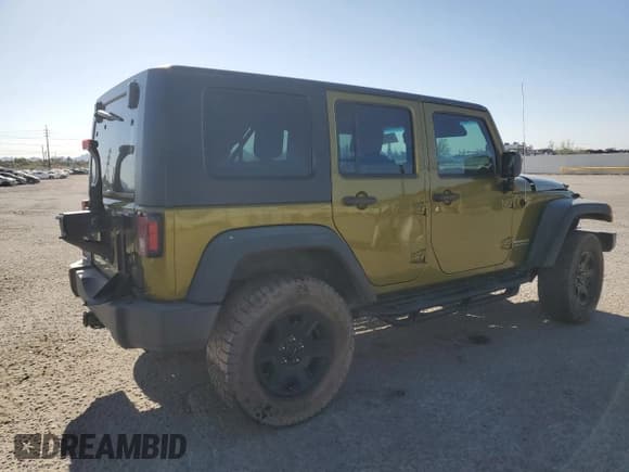 ✅ 2008 Jeep Wrangler Rubicon • VIN: 1J8GA69158L561579 • Lot: 57525905. Listed on Copart with 201,550 mi. Free auction sales archive from the USA and detailed vehicle history report at DreamBid. Image 3.