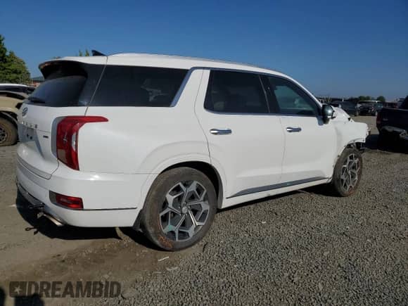 2022 Hyundai Palisade Calligraphy с VIN KM8R7DHE2NU398091, выставлен на аукционе Copart как лот 66885144 с пробегом 46 787 миль миль и Списание • Salvage title. История ставок и продаж доступна на DreamBid. Изображение 3.