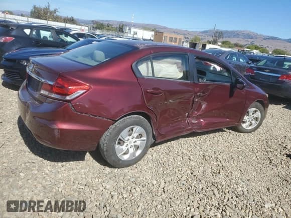 ✅ 2015 Honda Civic LX • VIN: 2HGFB2F54FH520257 • Lot: 82498645. Wystawiony na Copart z przebiegiem 123 556 mil. Bezpłatny archiwum sprzedaży aukcyjnych z USA i szczegółowy raport historii pojazdu na DreamBid. Zdjęcie 3.