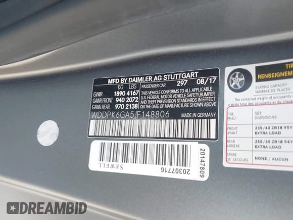 ✅ 2018 Mercedes-Benz SLC 43 AMG • VIN: WDDPK6GA5JF148806 • Лот: 42773249. Опубликован ранее на IAAI с пробегом 13 877 миль. Бесплатный доступ к архиву аукционных продаж из США и подробный отчёт об истории автомобиля на DreamBid. Изображение 9.