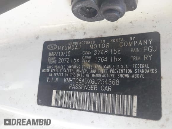 ✅ 2016 Hyundai Veloster • VIN: KMHTC6ADXGU254368 • Lot: 41531324. Wystawiony na IAAI z przebiegiem 104 196 mil. Bezpłatny archiwum sprzedaży aukcyjnych z USA i szczegółowy raport historii pojazdu na DreamBid. Zdjęcie 9.
