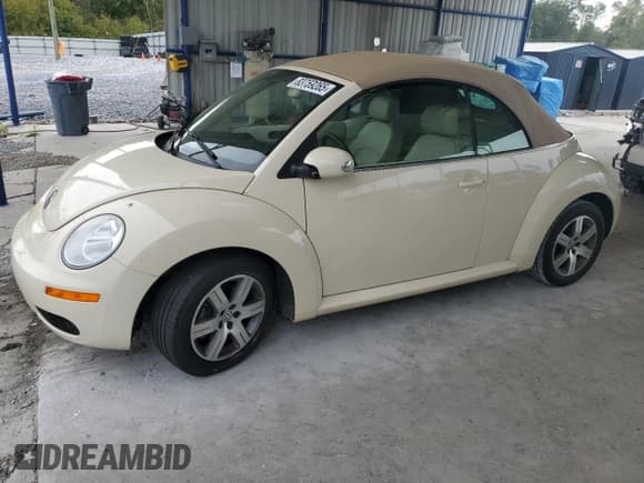 ✅ 2006 Volkswagen Beetle • VIN: 3VWRF31Y26M333797 • Lot: 83759265. Wystawiony na Copart z przebiegiem 33 364 mil. Bezpłatny archiwum sprzedaży aukcyjnych z USA i szczegółowy raport historii pojazdu na DreamBid. Zdjęcie 1.