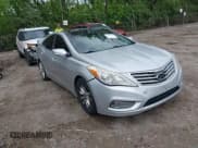 ✅ 2012 Hyundai Azera • VIN: KMHFH4JG4CA125907 • Lot: 42091205. Listed on IAAI with 236,855 mi. Free auction sales archive from the USA and detailed vehicle history report at DreamBid. Image 1.