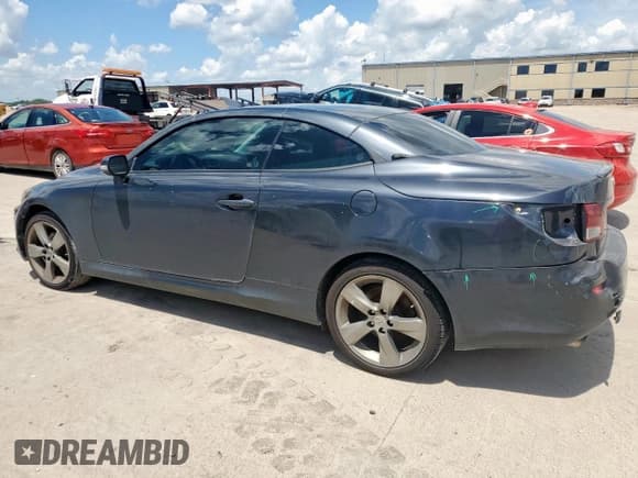 ✅ 2011 Lexus IS 250 C • VIN: JTHFF2C2XB2519905 • Lot: 62572845. Wystawiony na Copart z przebiegiem 118 492 mil. Bezpłatny archiwum sprzedaży aukcyjnych z USA i szczegółowy raport historii pojazdu na DreamBid. Zdjęcie 2.