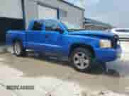 2007 Dodge Dakota ST with VIN 1D7HW28K97S270495, listed as a Copart auction lot 67482585 with 185,347 mi miles and Salvage title. Bid and sale history available at DreamBid. Image 4.